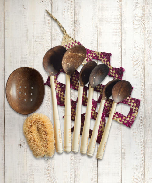 coconut shell spoons