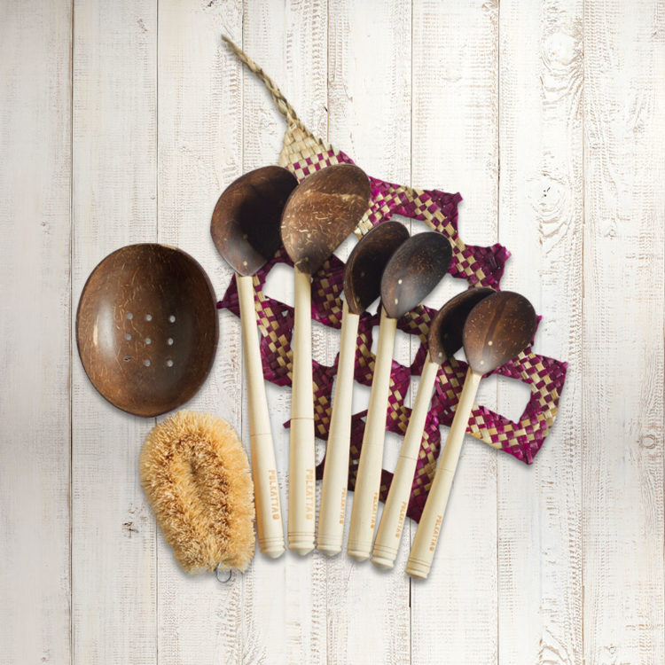 coconut shell spoons